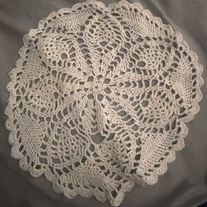 Handmade Crochet Flower Doily